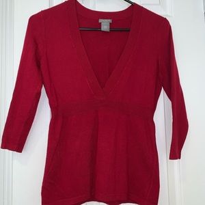 Ann taylor sweater V-neck.